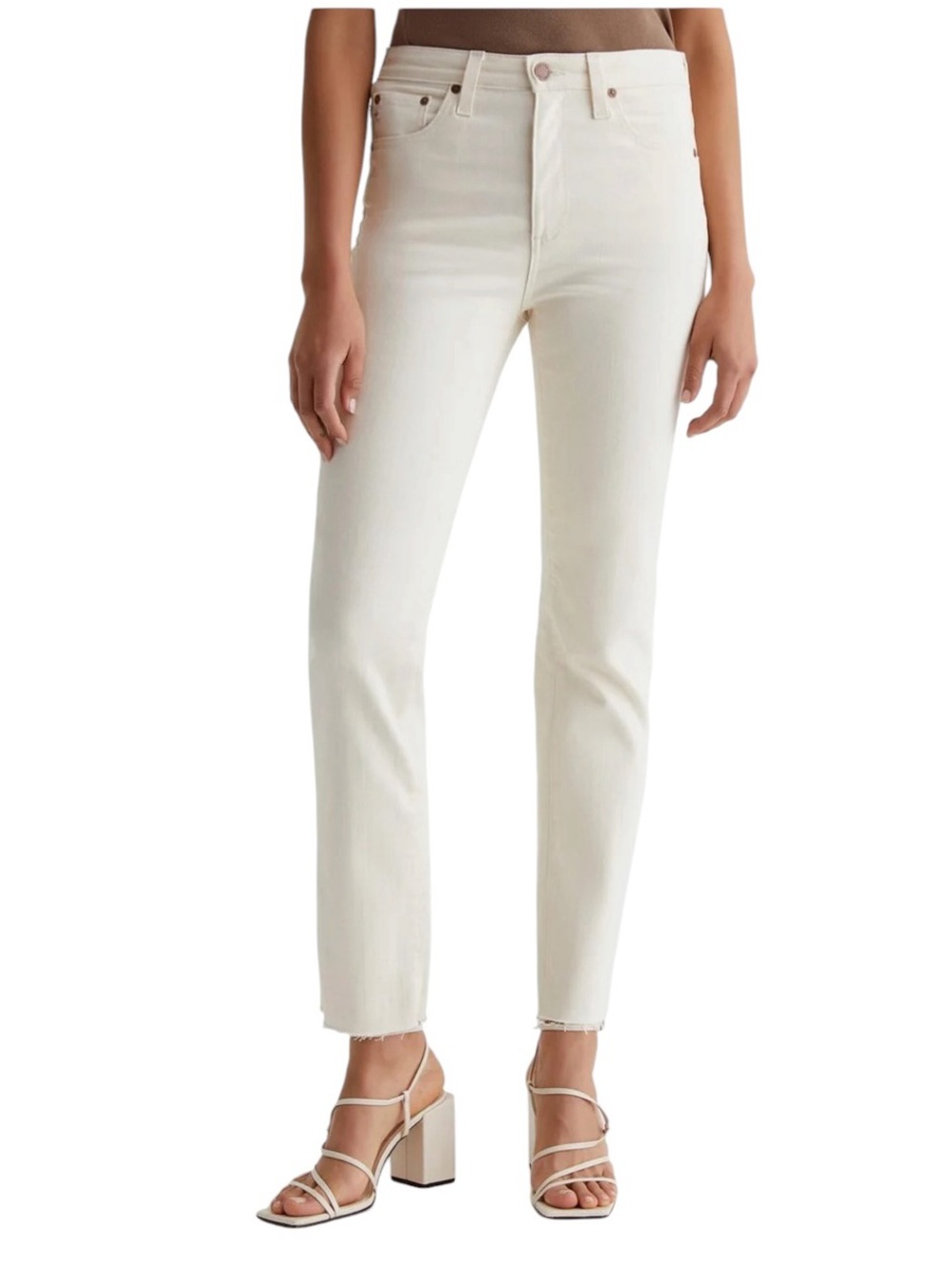 Adriano Goldschmied Saige high rise straight jeans Sz 30 excellent condition